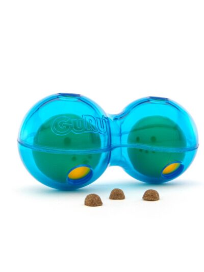 GURU DuoBall Treat Dispenser Dog Toy 1ea/MD