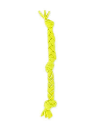 GURU Squeaking Tennis Snuffle Rope Dog Toy 1ea/24 in