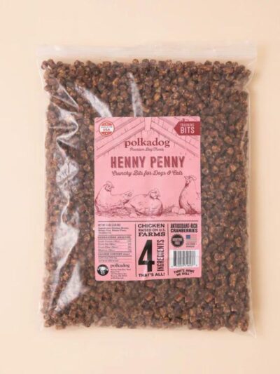 Polka Dog Bakery Dog Henny Penny Bits 5Lb Bulk