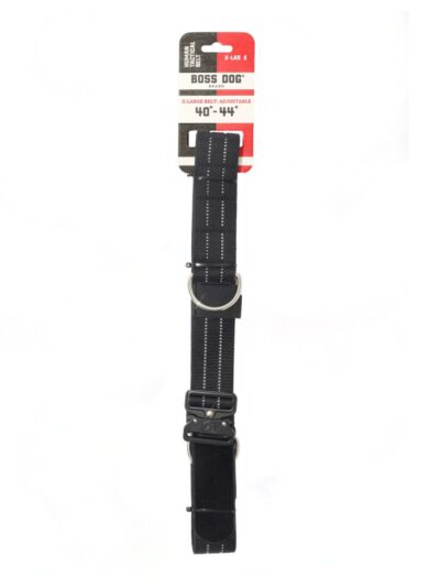 Boss Dog Human Boss Tactical Utility Dog Walker Belt Black, 1ea/XL (40-44In Waist)