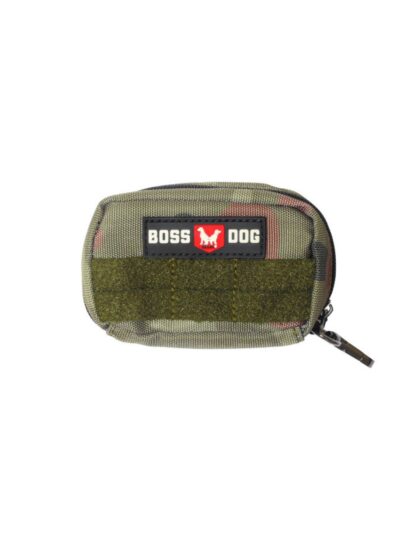 Boss Dog Tactical Molle Harness Bag Camo Green, 1ea/SM