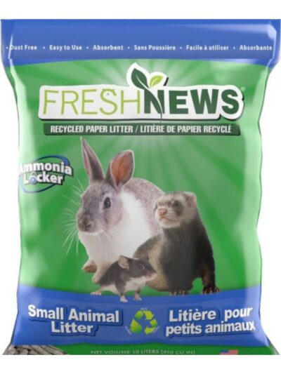 Fresh News Small Animal Litter Gray 10 L