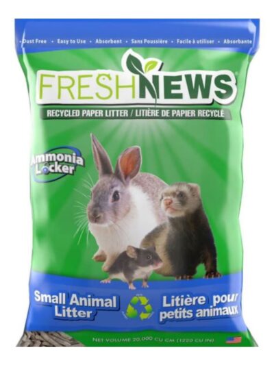 Fresh News Small Animal Litter Gray 20 L