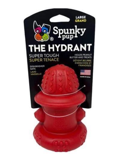 Spunkypup The Hydrant Rubber Chew Toy Large