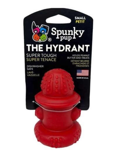Spunkypup The Hydrant Rubber Chew Toy Small