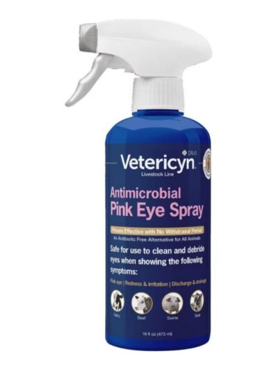 Vetericyn Plus Antimicrobial Pink Eye Spray 16oz.