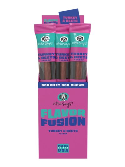 Etta Says Dog Flavor Fusion Chew Turkey 1.75oz. (Case of 12)