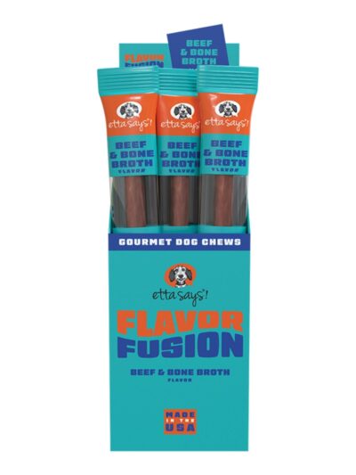 Etta Says Dog Flavor Fusion Chew Beef 1.75oz. (Case of 12)