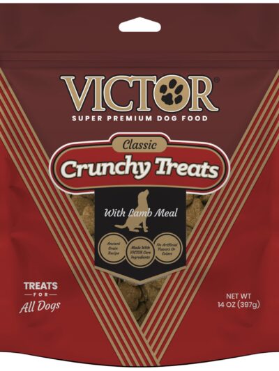 Victor Super Premium Dog Food Classic Crunchy Dog Treats Lamb Meal 1ea/14 oz