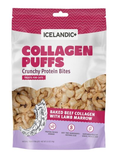Icelandic Cat Beef Collagen Puffs With Marrow 0.5oz.