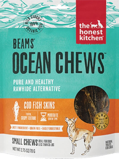 The Honest Kitchen Dog Beams Ocean Chews Cod Small 2.75oz.
