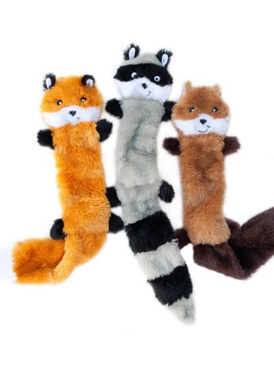 Zippypaws Skinny Peltz Pack Of 3 Assorted Large