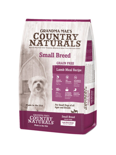 Grandma Mae's Country Naturals Grain Free L.I.D. Small Breed Dry Dog Food Lamb 14lb
