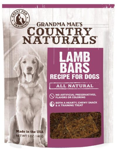 Grandma Mae's Country Naturals Grain Free Lamb Bars Dog Treats 1ea/5 oz