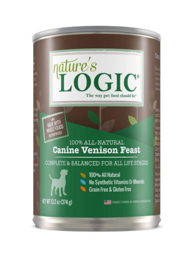 Natures Logic Dog Venison 13.2oz. (Case of 12)