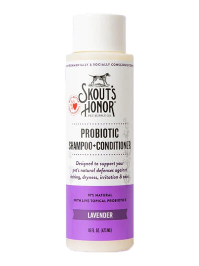 Skouts Honor Dog Shampoo Conditioner Lavender 16Oz