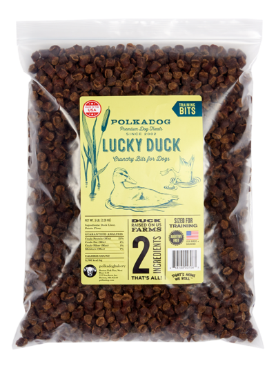 Polka Dog Lucky Dog-Cat K Bits 5lbs. Bulk Polka Dog Bulk
