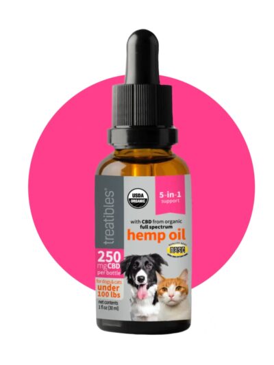Treatibles Full Spectrum Hemp Oil Dropper 250 Mg-1oz.