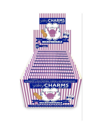 Himalayan Dog Yaky Charms Pdq Peanut Butter 12Pc