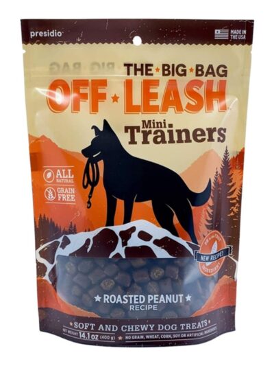 Presidio Dog Grain Free Offleash Roasted Peanut 14Oz