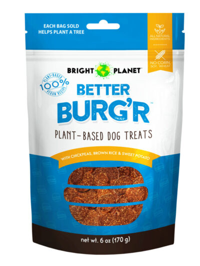 Bright Planet Pet Better Burg'r Dog Treat 1ea/6 oz