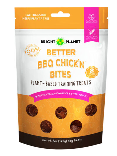 Bright Planet Pet Better BBQ Chick'n Bites Dog Treat 1ea/5 oz