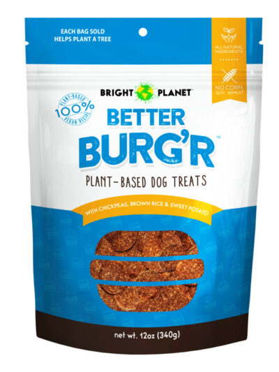 Bright Planet Pet Better Burg'r Dog Treat 1ea/12 oz
