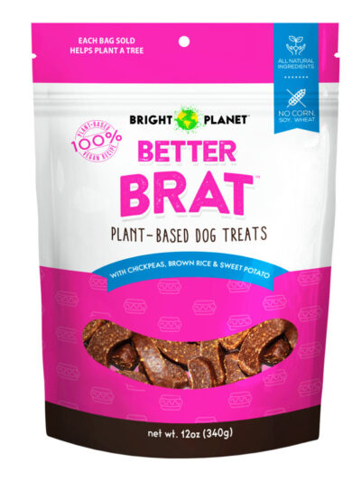 Bright Planet Pet Better Brat Dog Treat 1ea/12 oz