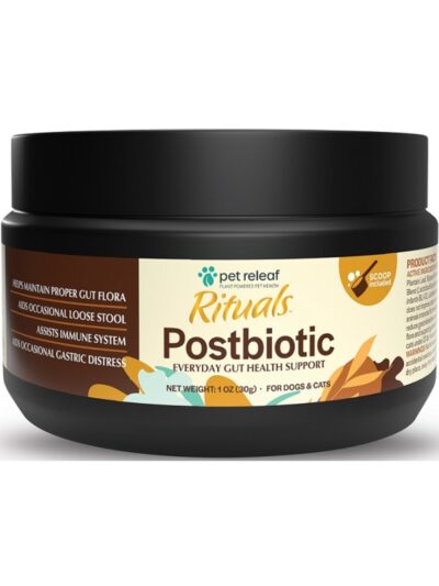 Pet Relief  Rituals Dog & Cat 4oz./30 Postbiotic Gut Health Powder