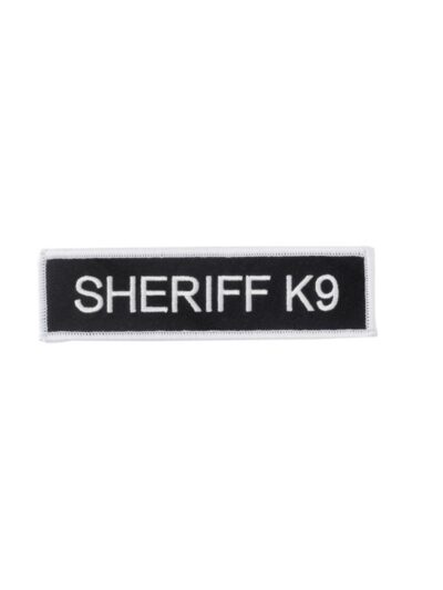 Boss Dog Tactical Harness Patch Sheriff K9, 1ea/LG