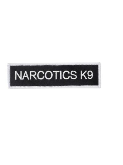 Boss Dog Tactical Harness Patch Narcotics K9, 1ea/LG