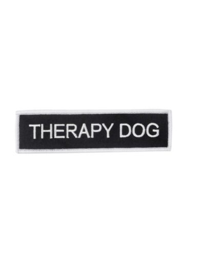 Boss Dog Tactical Harness Patch Therapy Dog, 1ea/LG