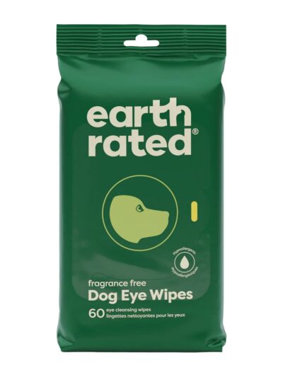 Earth Rated Dog Eye Wipes 60 Count