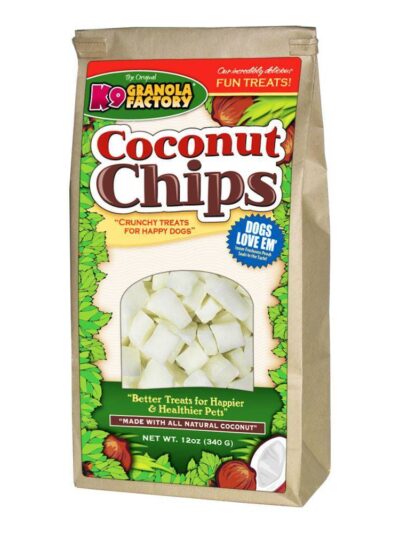 K9 Granola Factory Coconut Chips Dog Treat, 12oz.