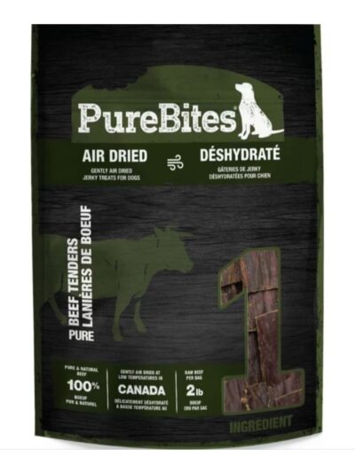 Purebites Natural Jerky Dog Treats Beef 7.5oz.