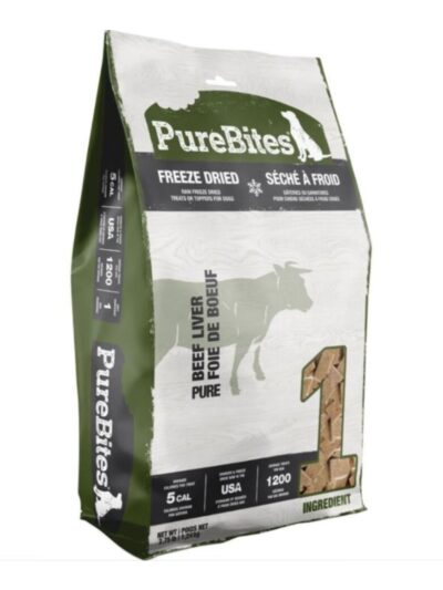 Purebites Freeze Dried Dog Treats Beef Liver 44oz.
