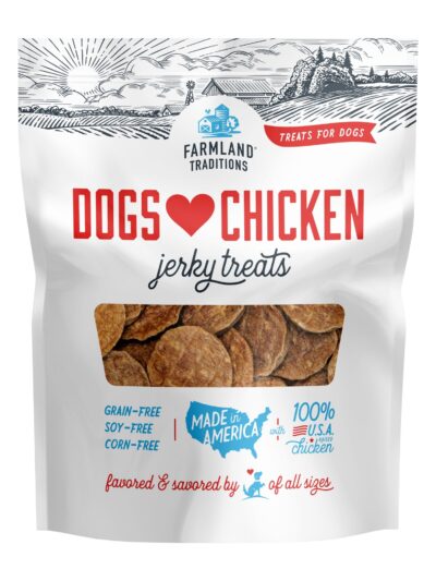 Farmland Traditions Dogs Love Chicken Jerky Dog Treats 1ea/48oz.