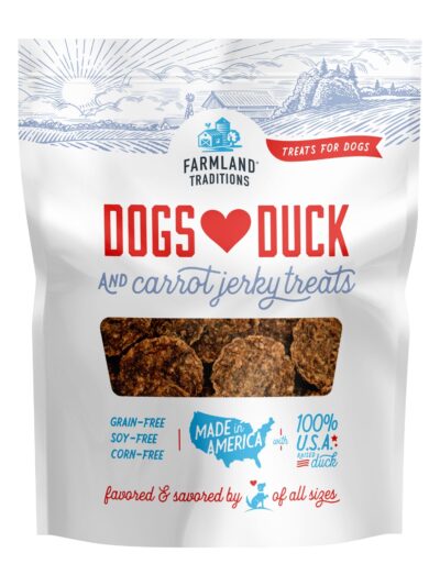 Farmland Traditions Dogs Love Duck and Carrot Dog Treats 1ea/40oz.