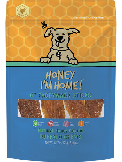 Honey I'm Home Dog Buffalo Paddywack 5Pack