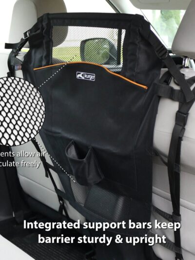 Kurgo Dog Backseat Barrier Black