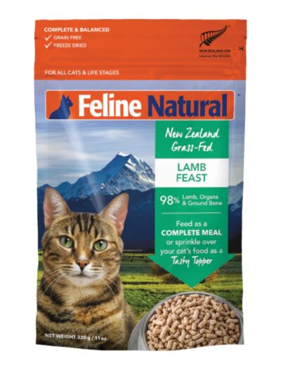 Feline Natural Cat Freeze-Dried Lamb 11oz.