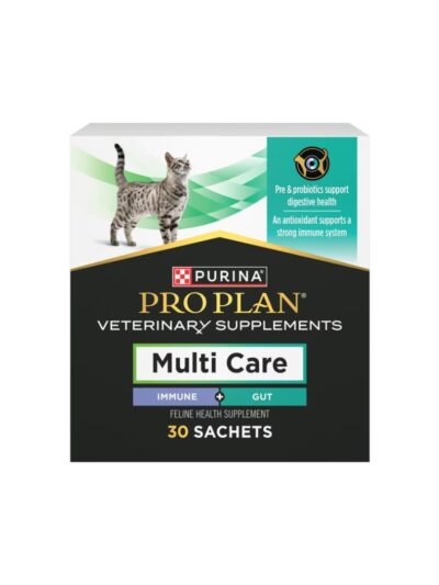 Purina Pro Plan Veterinary Diets Multi Care Powdered Supplement for Cats, box of 30 sachets