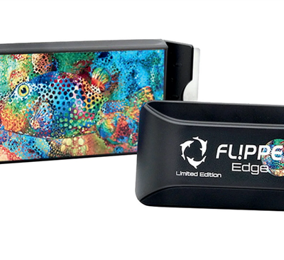 Flipper Cleaner Edge LIMITED 2-in-1 Standard Magnetic Aquarium Algae Cleaner Puffer, 1ea
