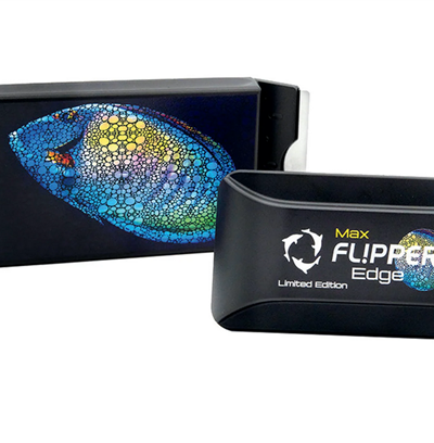 Flipper Cleaner Edge LIMITED 2-in-1 MAX Magnetic Aquarium Algae Cleaner Tang, 1ea