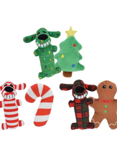 Multipet LOOfA Dog Holiday For Cat 2pks 4" (Sold Separately)