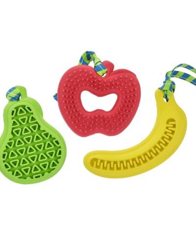Multipet Minipet Rubber Fruit 5"
