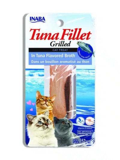 Inaba Tuna Fillet Grilled with Flavored Broth Tuna .52oz. (Case of 6)