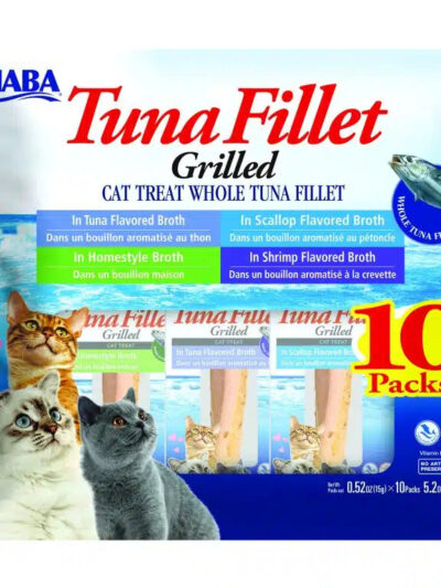 Inaba Tuna Fillet Grilled Variety Pack Assorted .52oz. 10 Pk