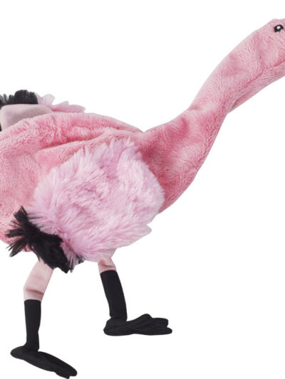 Skinneeez Exotic Series Dog Toy Flamingo Pink 1ea/Regular