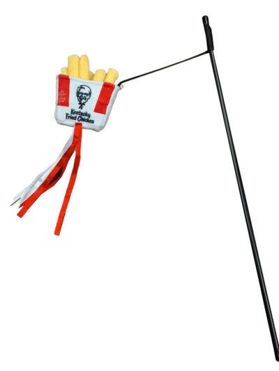 Spot Kentucky Fried Chicken Fries Wand w/ Catnip Cat Toy